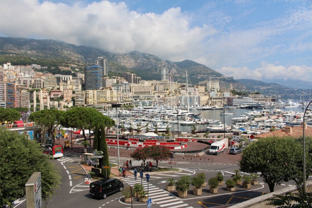 Der Hafen von Monaco.