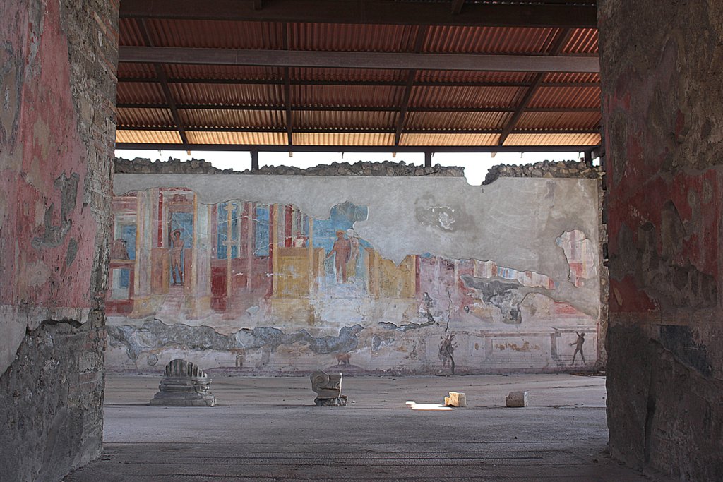 Wandmalereien Pompeji Ausgrbungsstätte