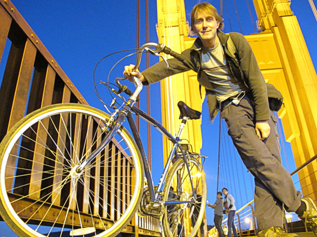 Mit dem Fahrrad zur Golden Gate Bridge