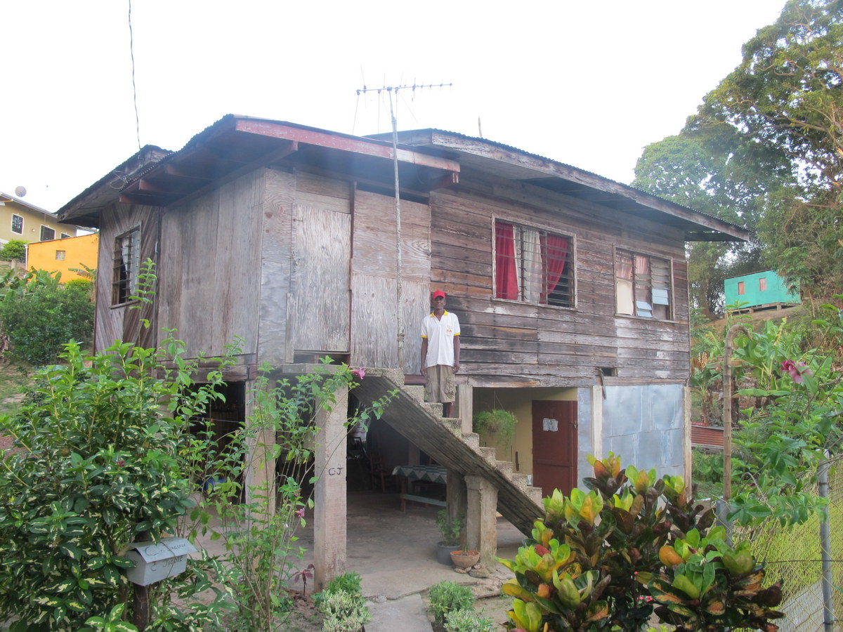 Platz ist auch in der kleinsten Hütte in Trinidad und Tobago.