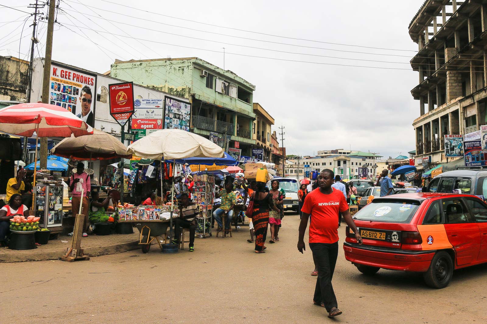 Kumasi Straßen