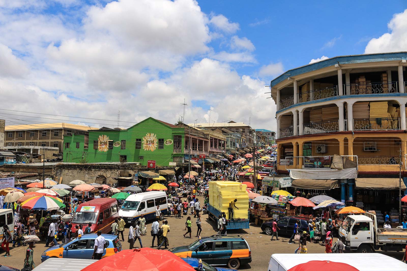 Ghana Highlights Kumasi und der Lake Bosumtwi Rooksack